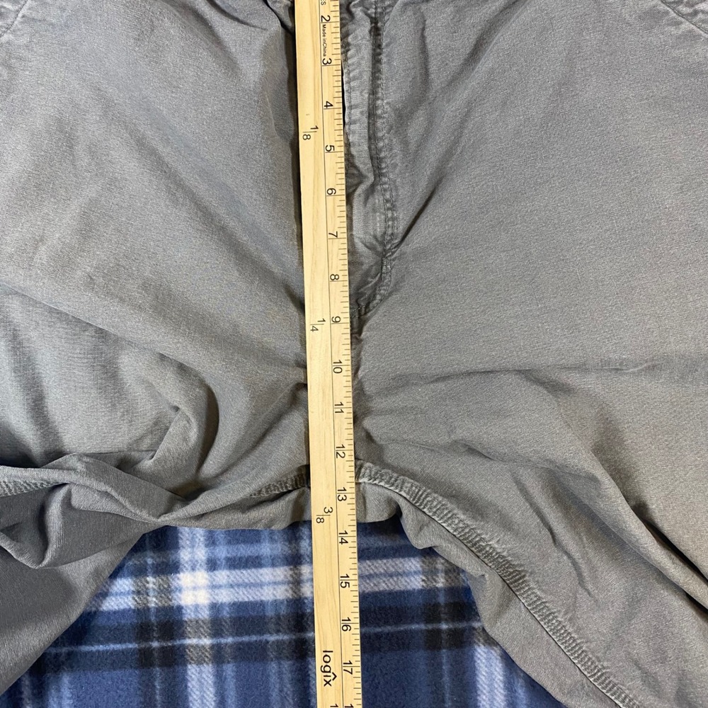 Carhartt Mens Loose Fit Carpenter Pants‎ Gray Utility Workwear Distressed 38x30 - Picture 6 of 7
